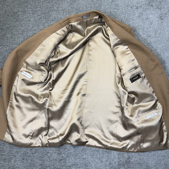 Silverstone Von Maur Canada Blazer Sports Coat Men's 42R* 100% Cashmere Brown - Picture 3 of 12